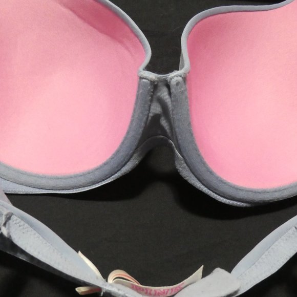 PINK By VICTORIA'S SECRET | 36C | light blue padded bra | wired | light blue - Picture 8 of 9